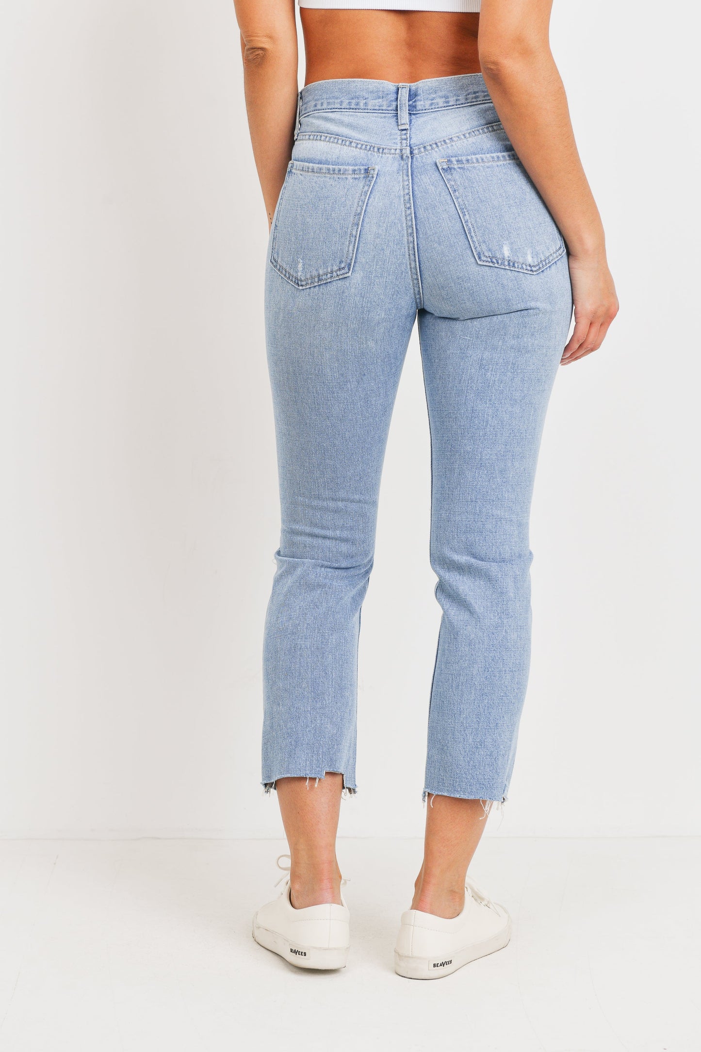 JBD HIGH WAISTED STRAIGHT LEG JEAN