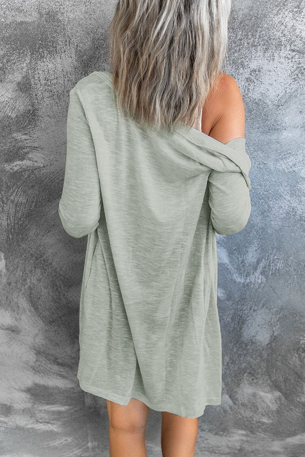 Lightweight Gray Cardigan