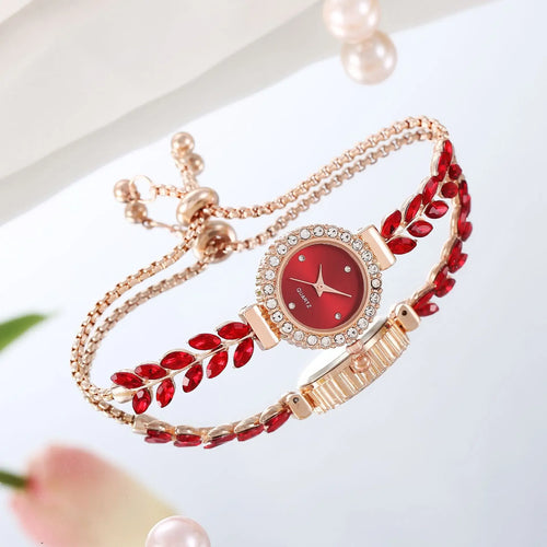 Best Selling Products 2023 New Simple Women's Feather Bracelet Watch