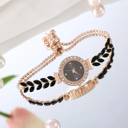 Best Selling Products 2023 New Simple Women's Feather Bracelet Watch