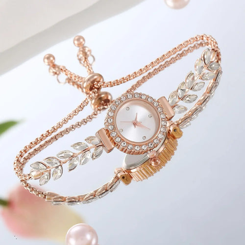 Best Selling Products 2023 New Simple Women's Feather Bracelet Watch