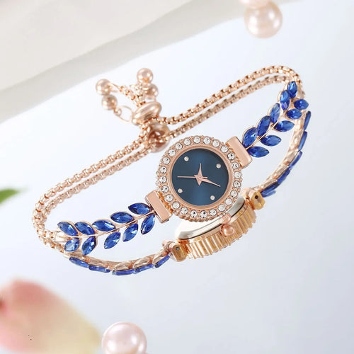 Best Selling Products 2023 New Simple Women's Feather Bracelet Watch