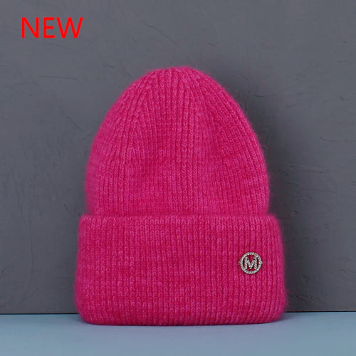 2023 new  Hot Selling Winter Hat Real Rabbit Fur Winter Hats For Women