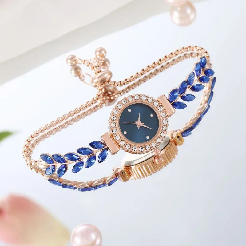 Best Selling Products 2023 New Simple Women's Feather Bracelet Watch