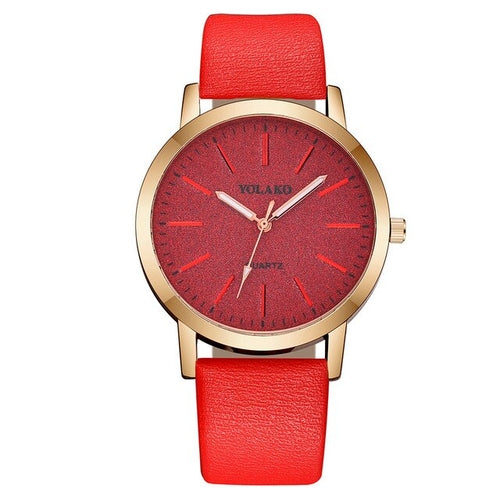 Women's Leather Bracelet Watch | Women's Watch Leather Straps -