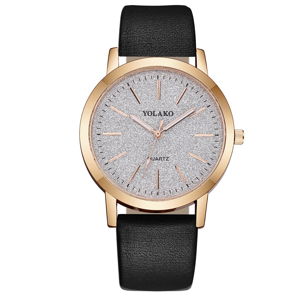 Women's Leather Bracelet Watch | Women's Watch Leather Straps -