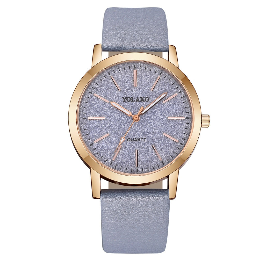 Women's Leather Bracelet Watch | Women's Watch Leather Straps -